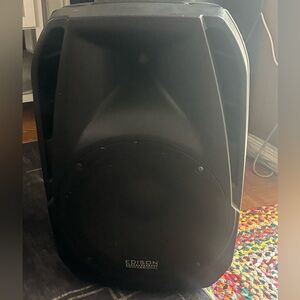 Black Portable Speaker